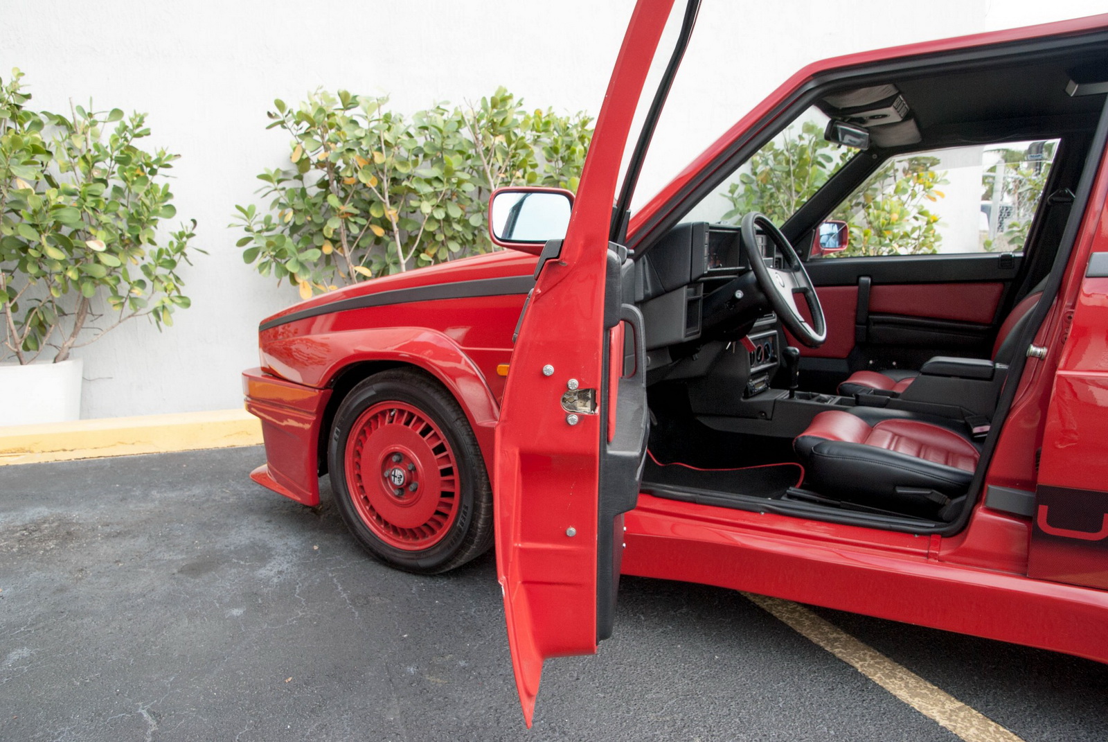 Alfa Romeo 75 1800 turbo vermelho ou preto fios de velas de alta  condutividade
