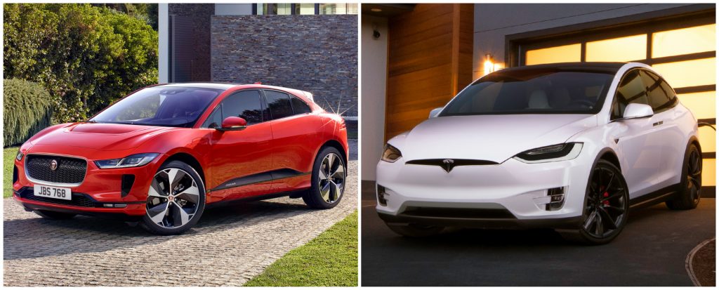 jaguar i-pace vs tesla model x: which one would you drive to