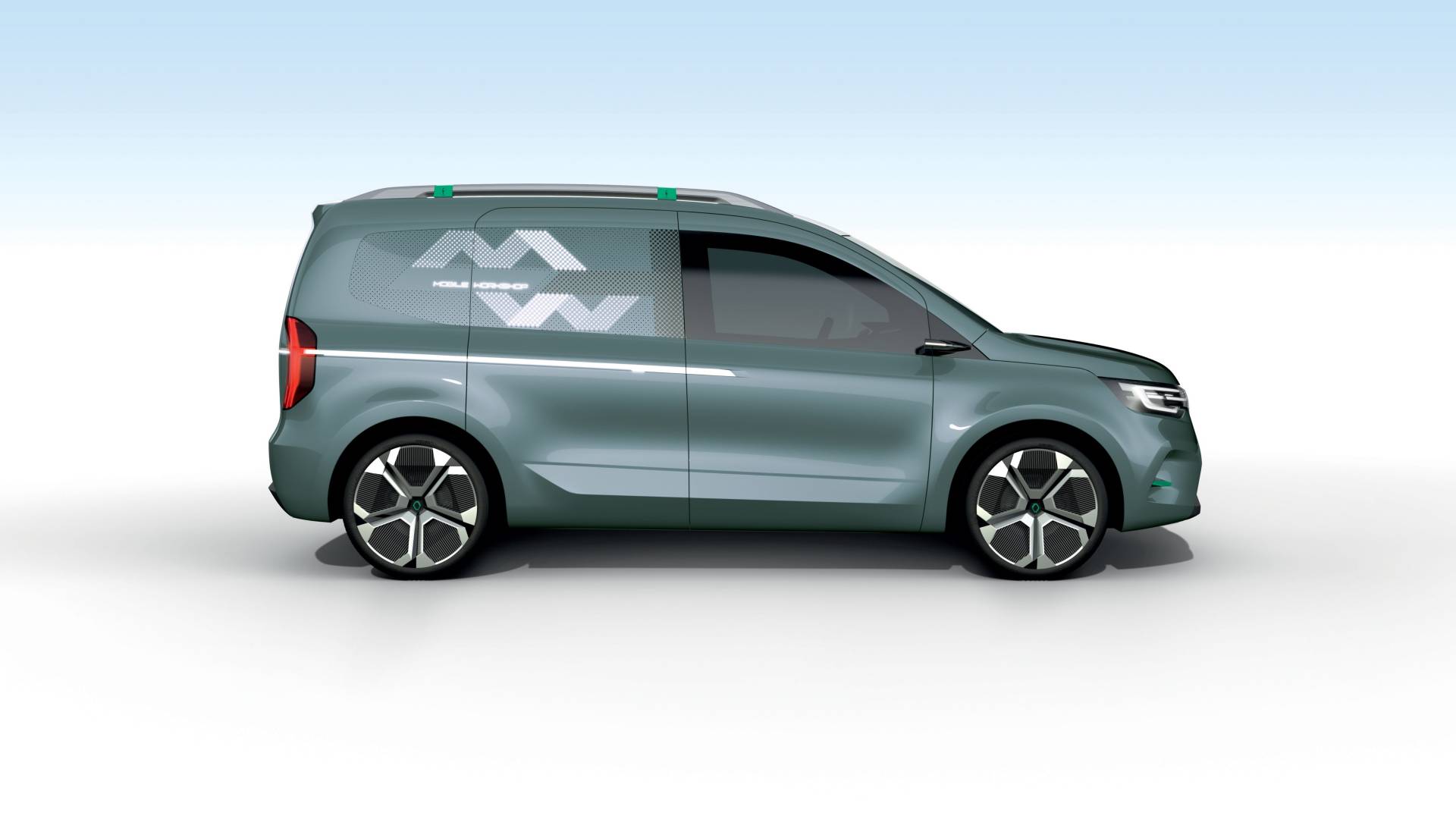 Electric Renault Kangoo Ze Concept Previews Next Generation Compact Van