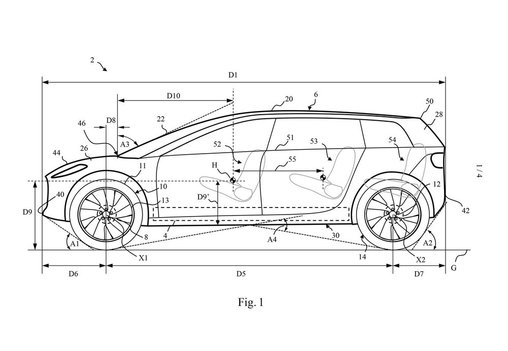 Dysons First EV Coming In 2021 Patents Show Large Crossover Like