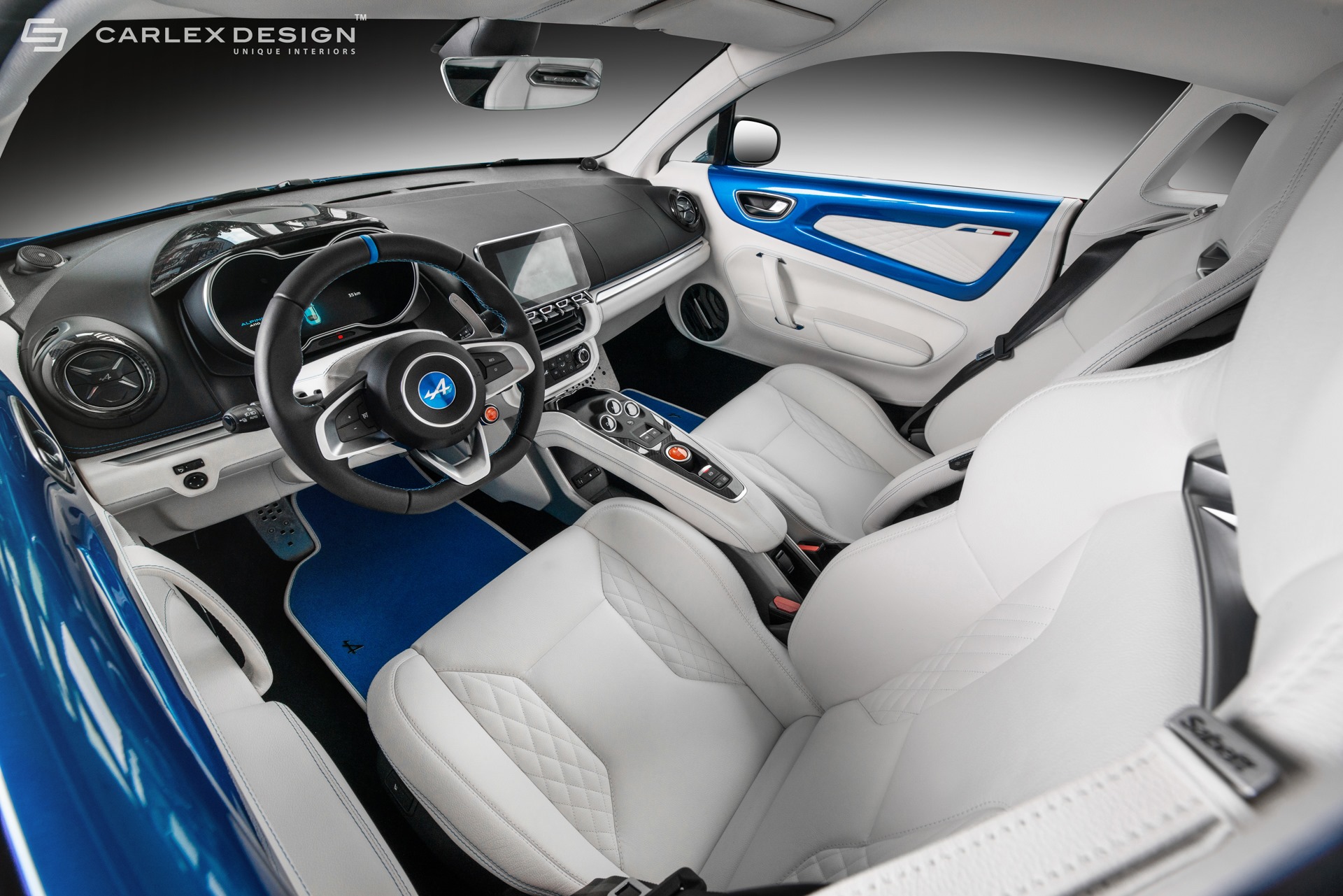 Alpine A Gains Premium Interior Courtesy Of Carlex Design Carscoops