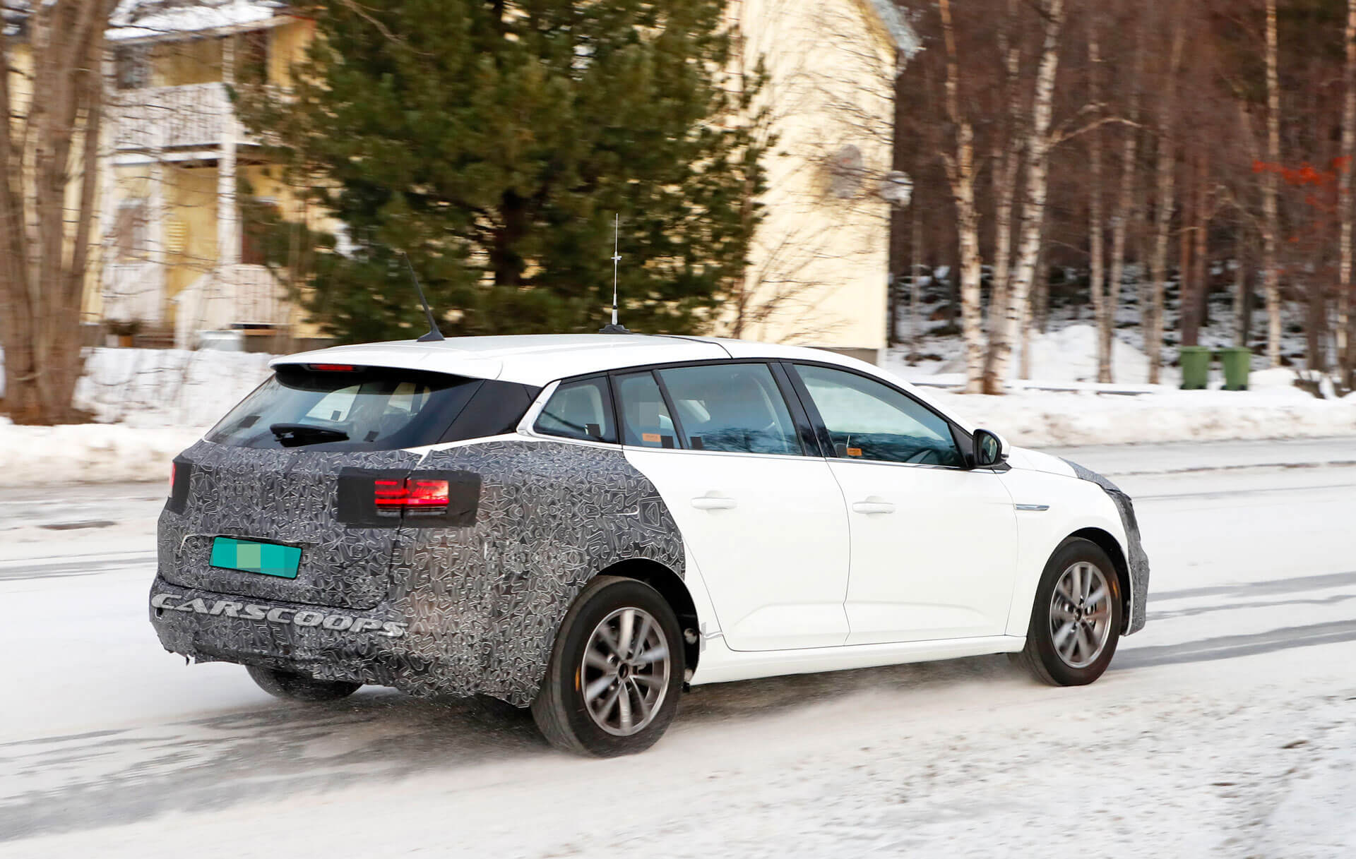 Renault Megane Facelift Spied Hiding New Face As It Heads To