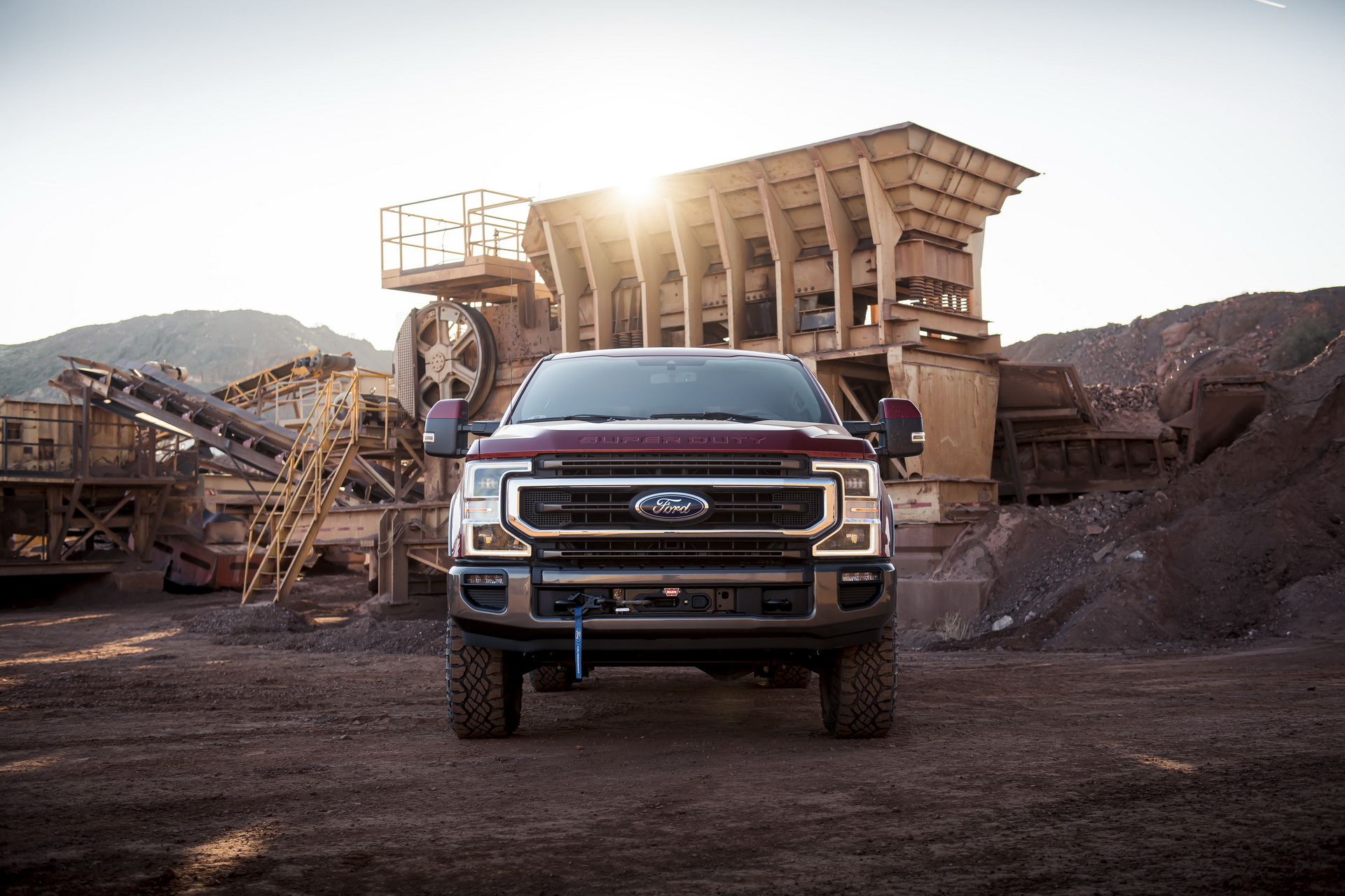 Ford Super Duty Tremors New Electric Winch Will Yank Everything Out Of