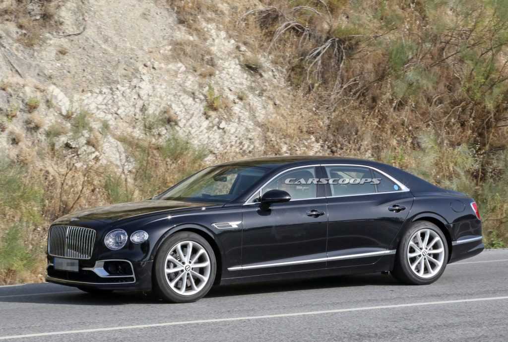 Bentley Flying Spur Plug In Hybrid Spied Is It The Speed Variant