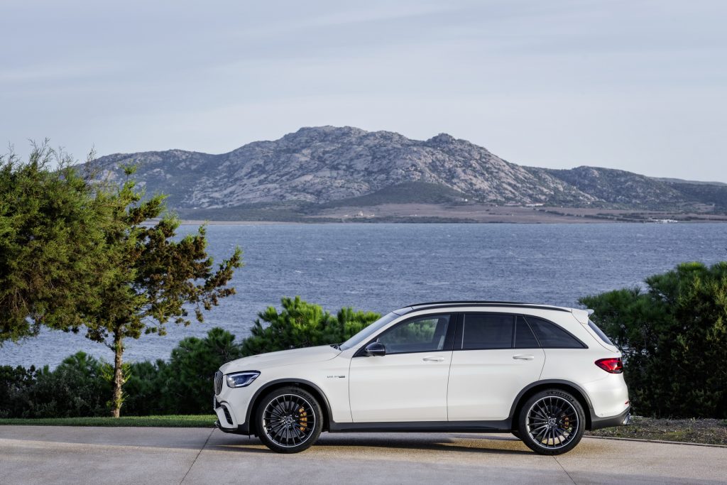 2022 Mercedes AMG GLC 63 S SUV Finally Arrives In The US Carscoops