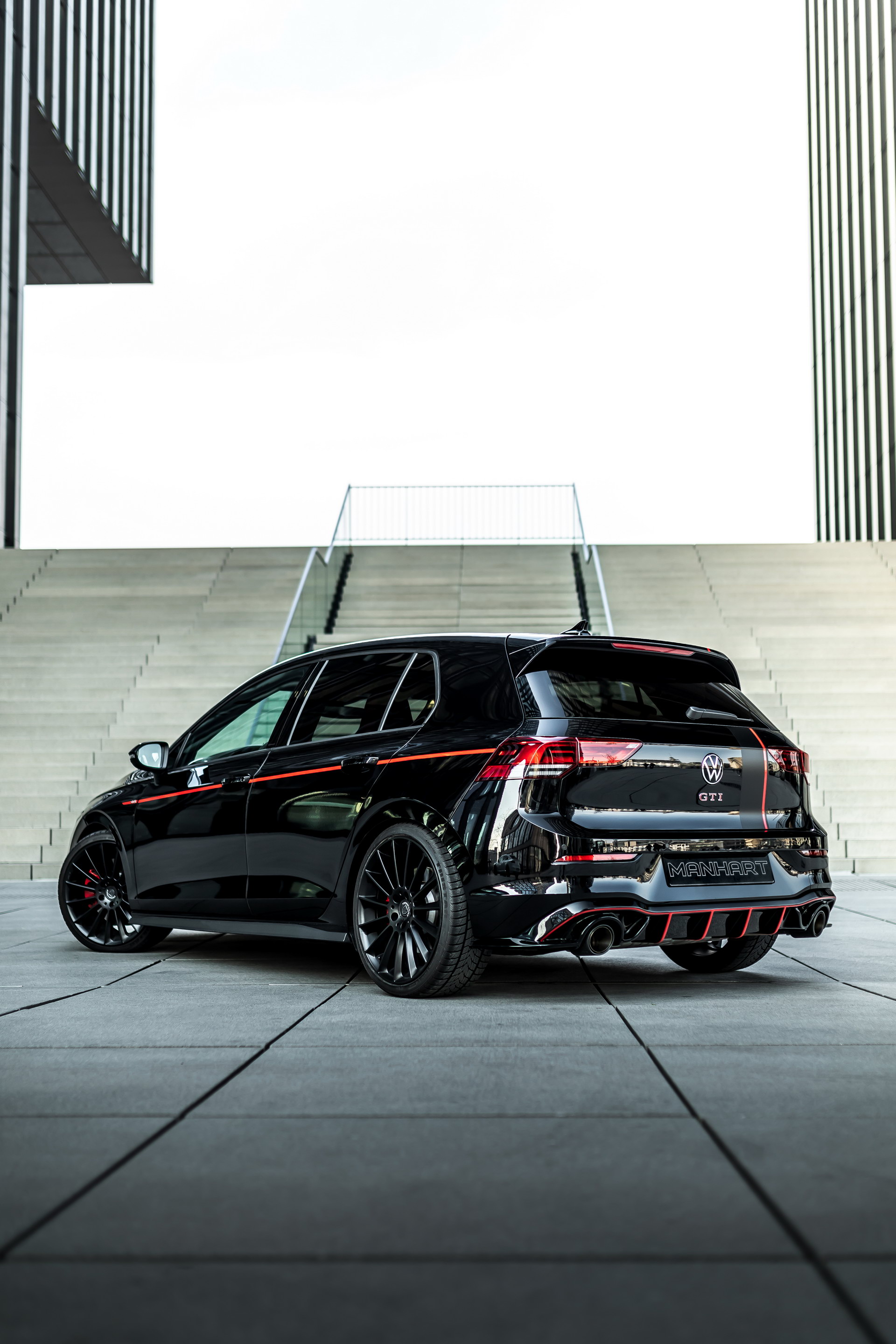 Manhart Gives New VW Golf GTI 286 HP And A Rolls Royce Like Starry Sky