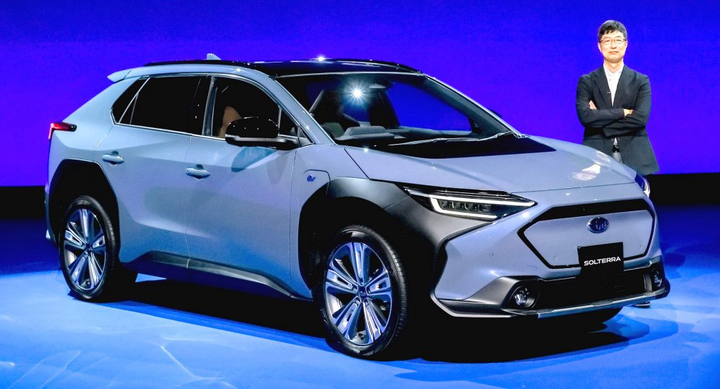 Subaru Unveils Its First Mass Market EV The 2023 Solterra Crossover