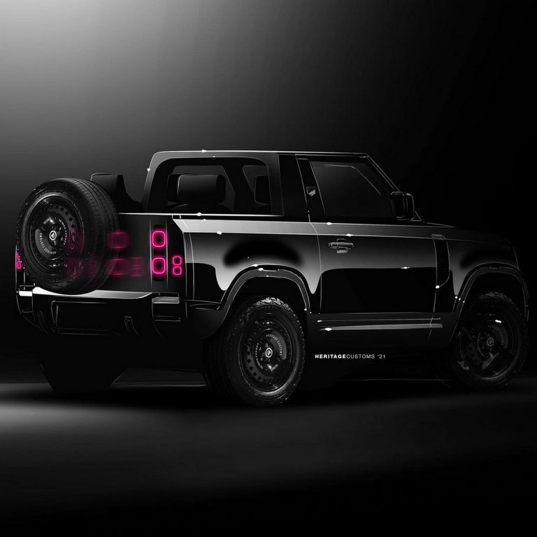 Heritage Customs Will Build Five Land Rover Defender Convertibles For