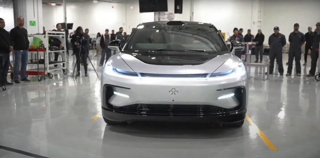 Faraday Future Unveils Production Intent FF 91 Bills It As The First