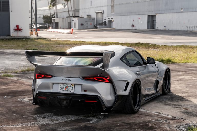 This Widebody Toyota GR Supra Probably Turns More Heads Than A