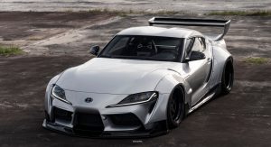 This Widebody Toyota Gr Supra Probably Turns More Heads Than A