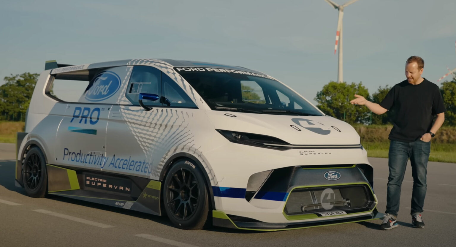 New Ford Supervan Shows What Is Possible With Electric Power Carscoops