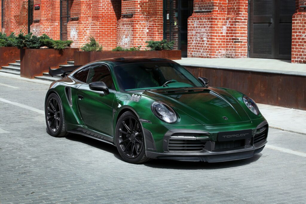 This Porsche Turbo S From Topcar Is Wearing Nothing But Green