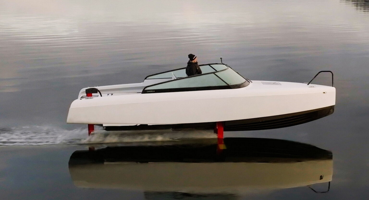 Its A Bird Its A Plane No Its A Candela Hydrofoil With Batteries