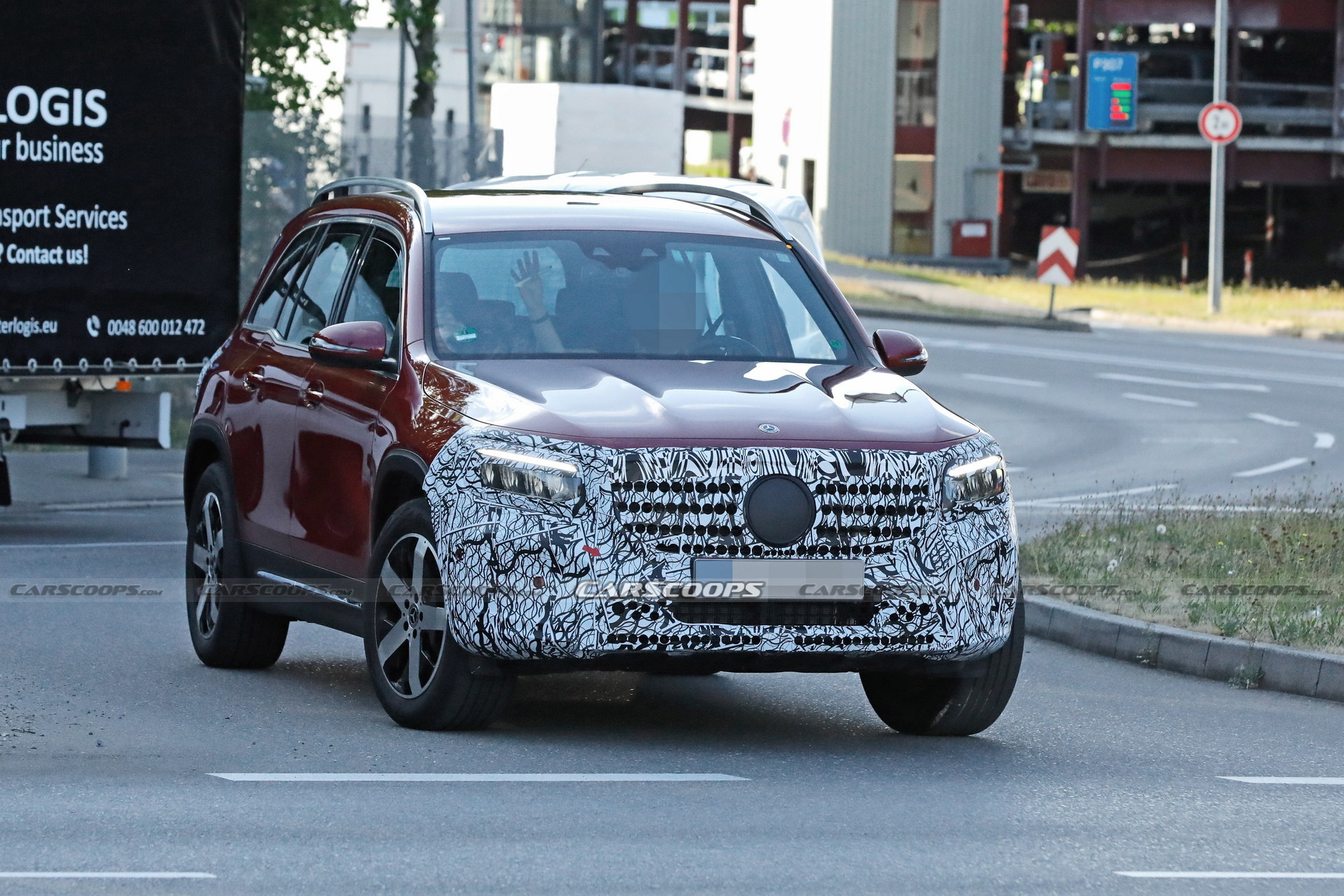 Mercedes Benz Glb Facelift Makes Spy Debut Expected To Arrive In