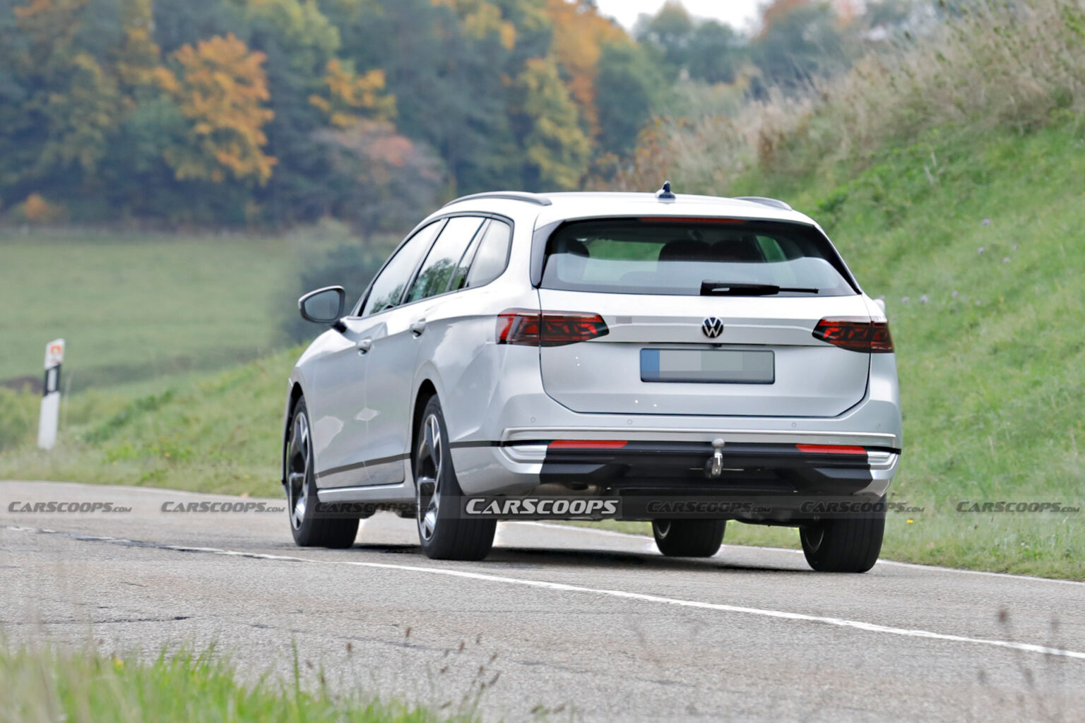 Volkswagen Passat Prototype Hides Sporty Golf Grille Behind Sneaky