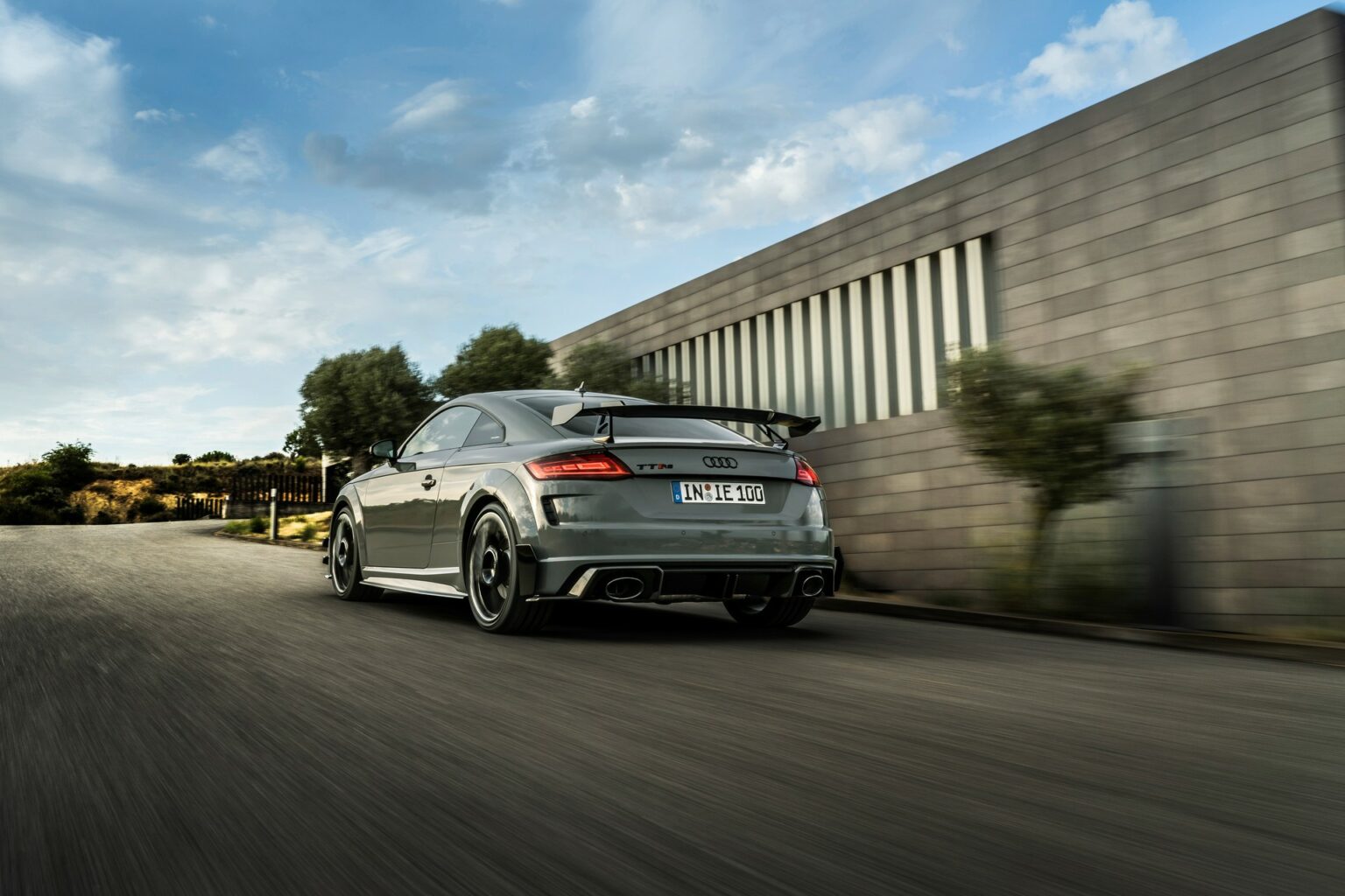 Audi Tt Rs Iconic Edition Capped At Just Examples Only Available