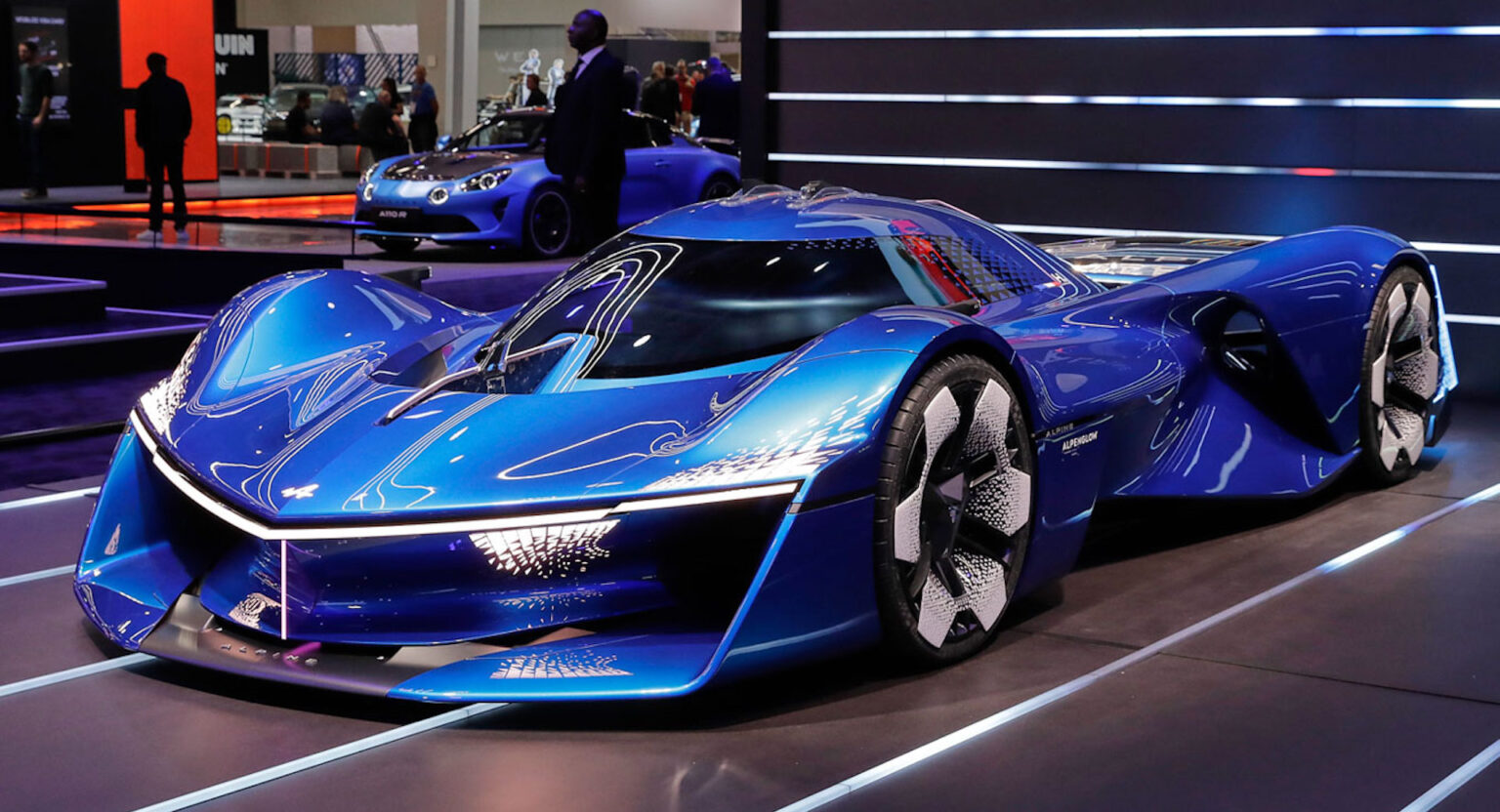 Alpine Alpenglow Concept Debuts With Hydrogen Power Shows Future