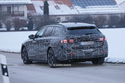 Bmw I Touring Spied As An Electrifying Suv Alternative Carscoops