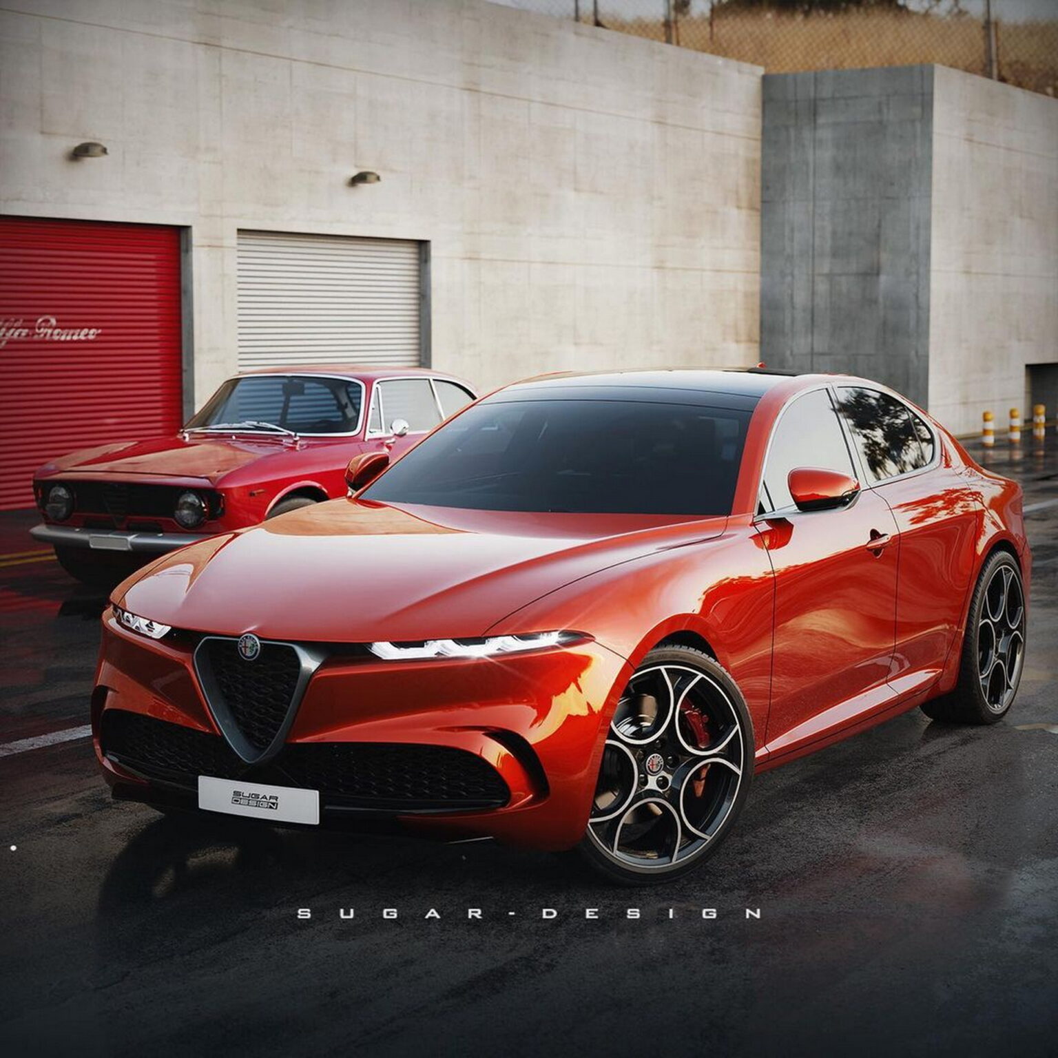 2026 Alfa Romeo Giulia Successor Inspired By Old And New Is Pure