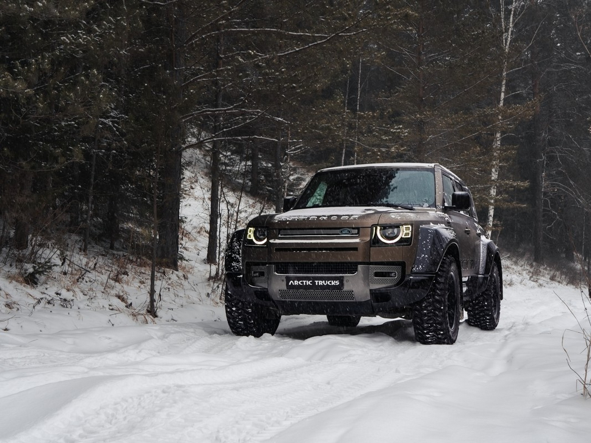 Land Rover Defender Gains 35 Inch Tires And Wide Bodykit By Arctic