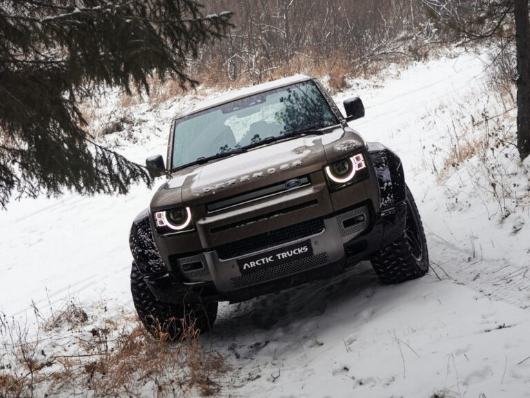 Land Rover Defender Gains Inch Tires And Wide Bodykit By Arctic