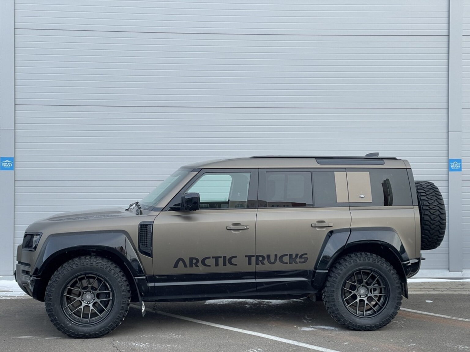 Land Rover Defender Gains Inch Tires And Wide Bodykit By Arctic