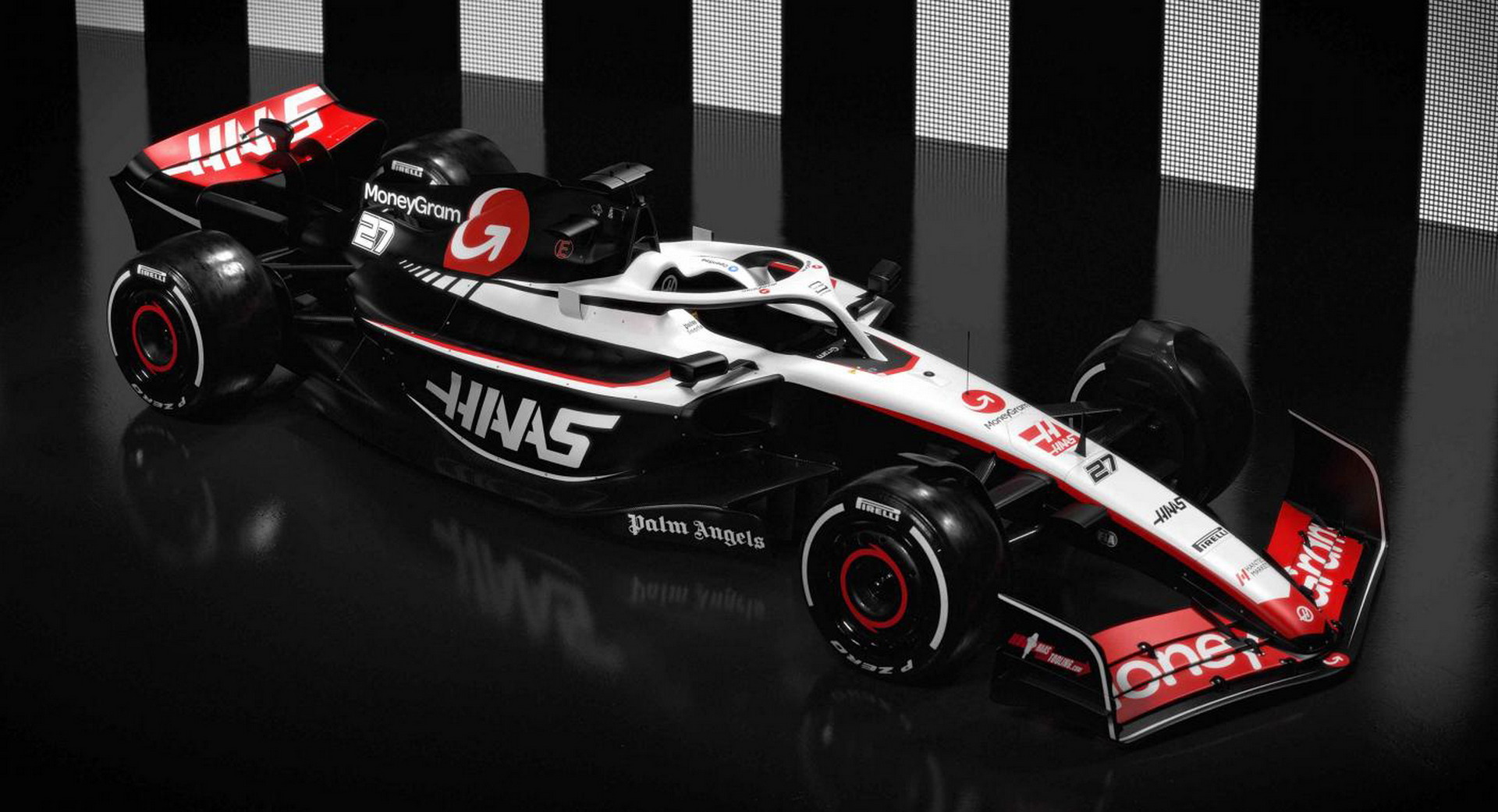 First Glance At The F Grid Haas Unveils Vf Livery