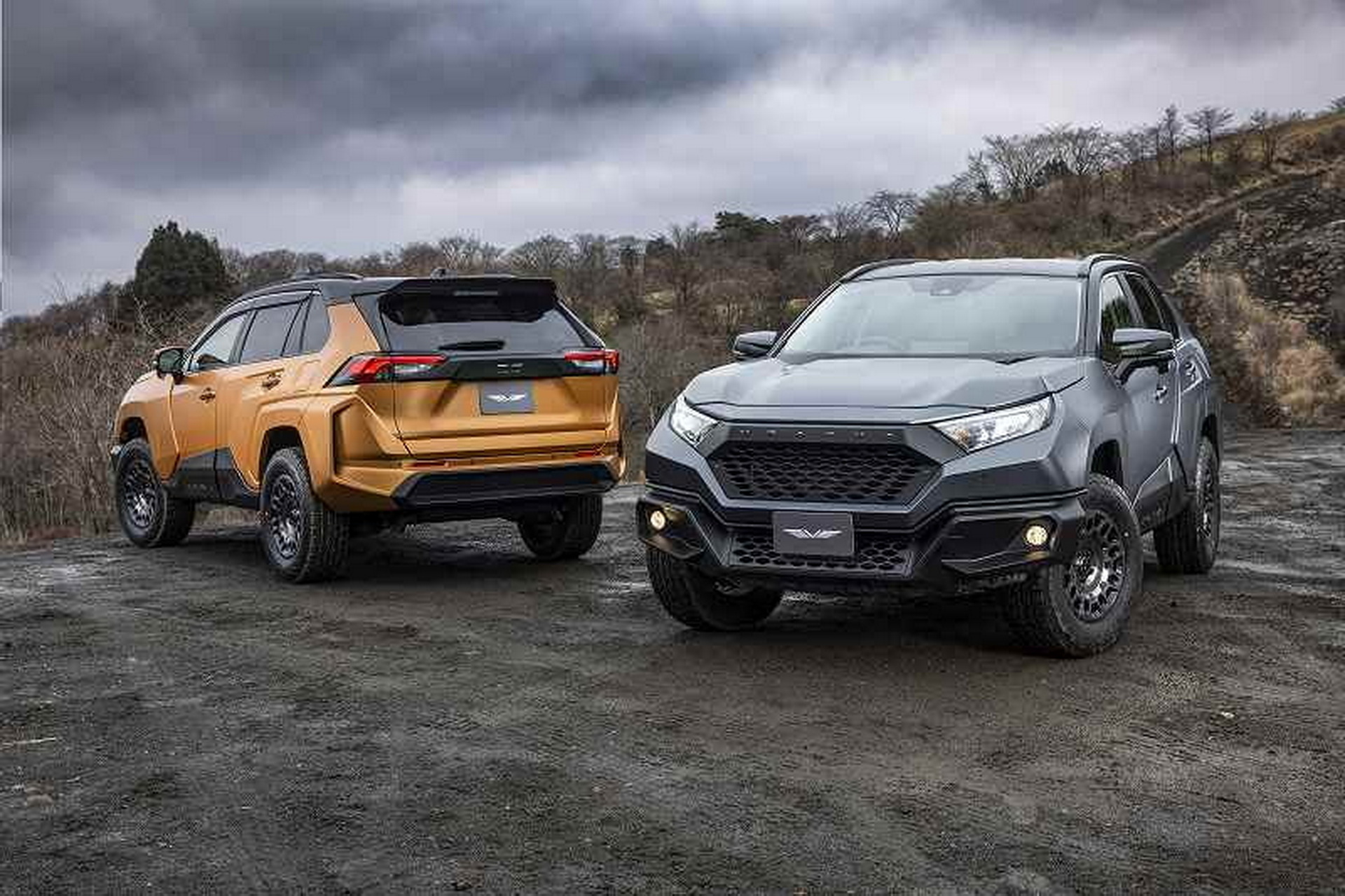 Toyota RAV4 Gains More Rugged Looks Thanks To A New Bodykit By Kuhl