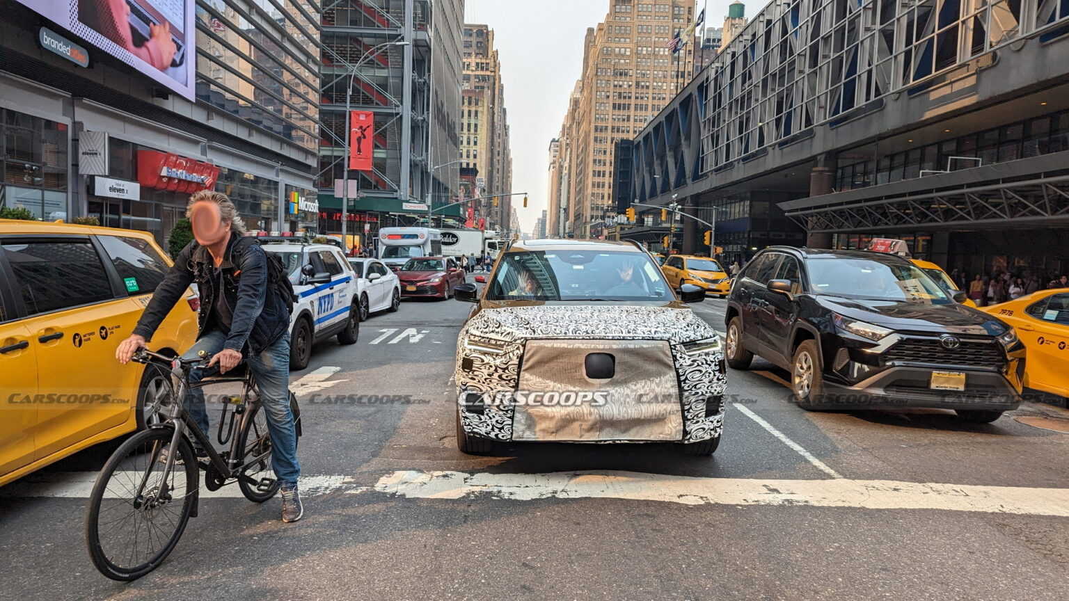 U Spy The 2025 Acura MDX Type S Facelift In New York Carscoops