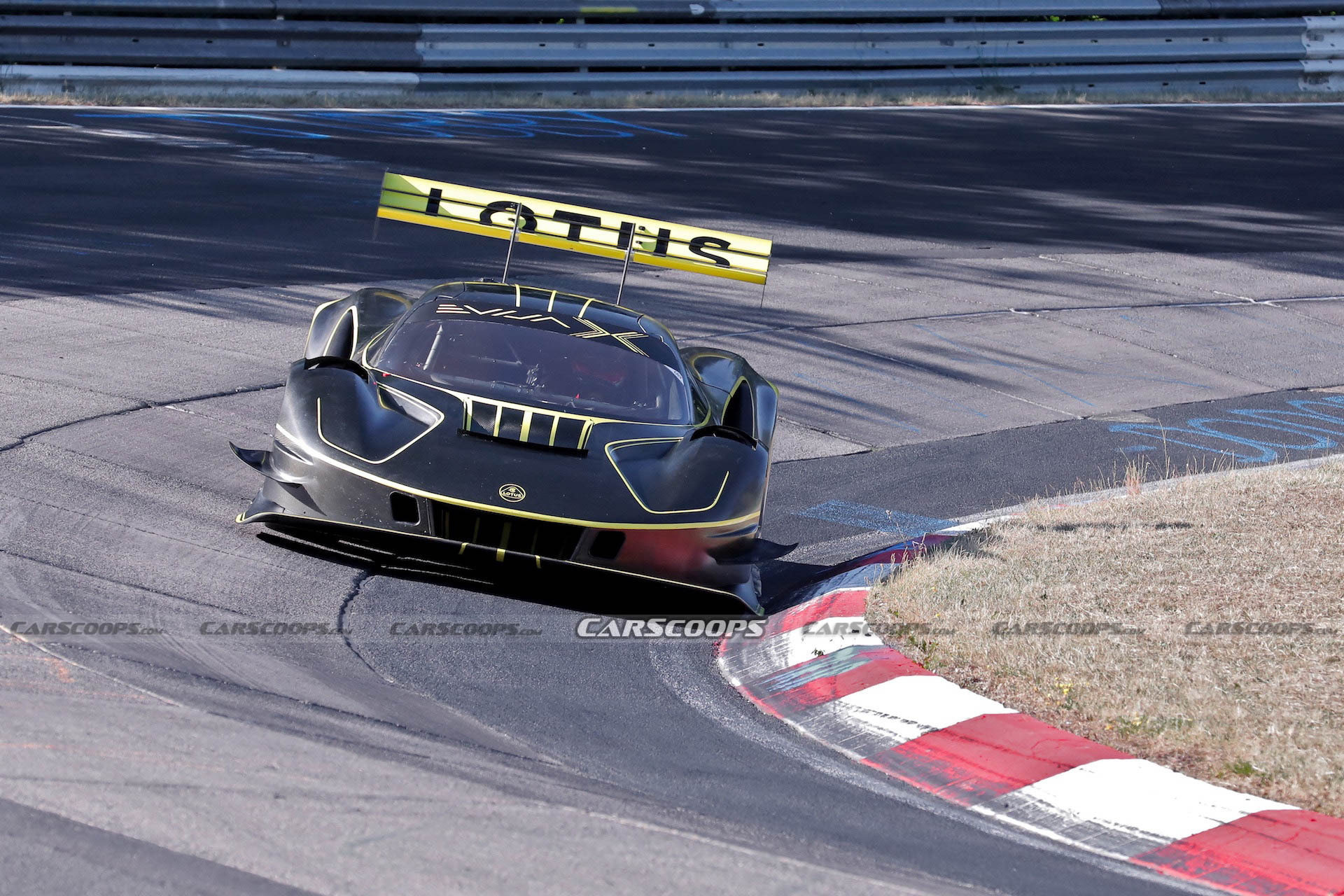 Wing Tastic Lotus Evija X Nurburgring Record Attempt Thwarted By