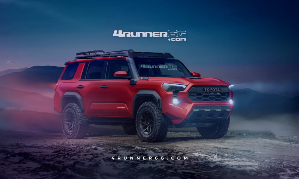 Toyota Runner Rendered Is Expected To Drop V For Cylinder