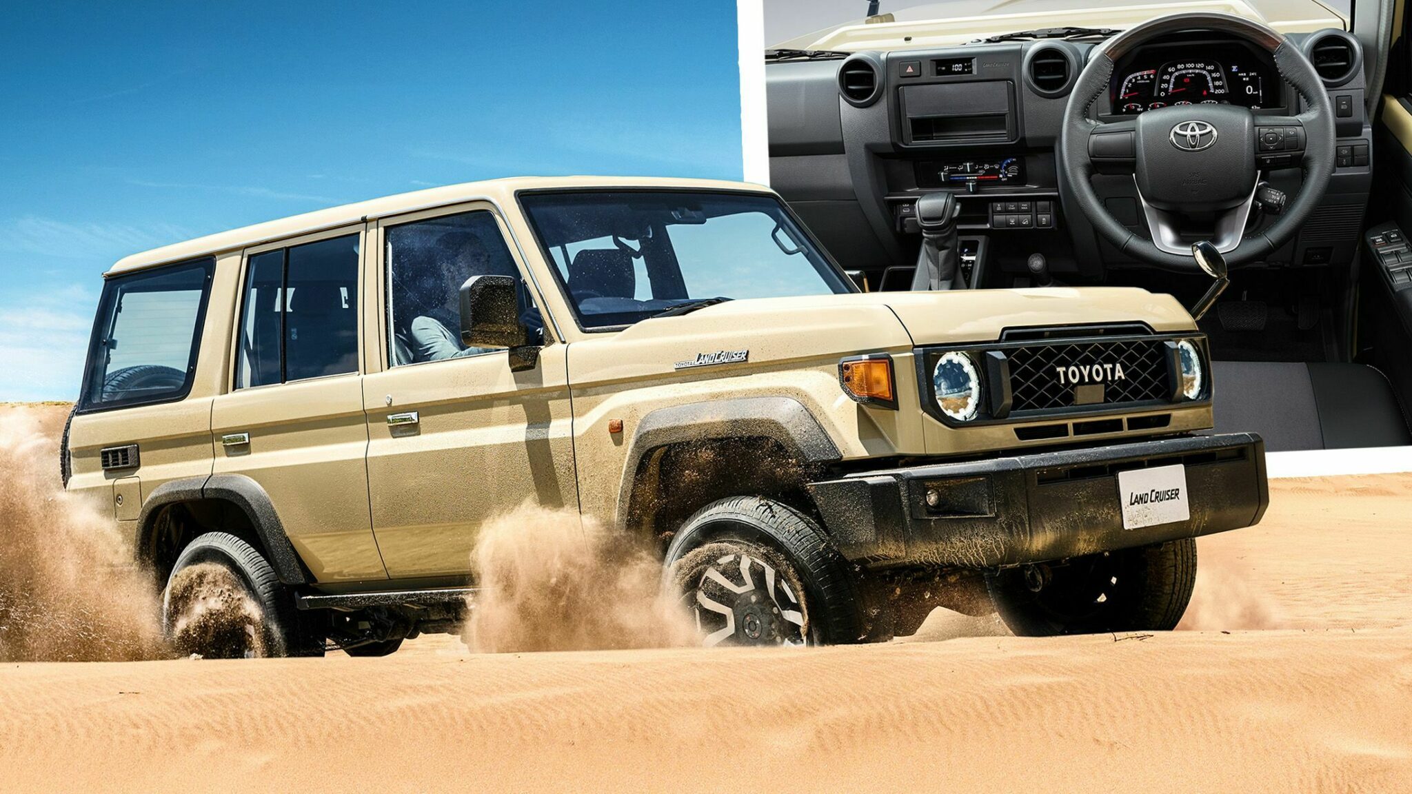 Nearly 40 Year Old Toyota Land Cruiser 70 Series Gets Upgraded With