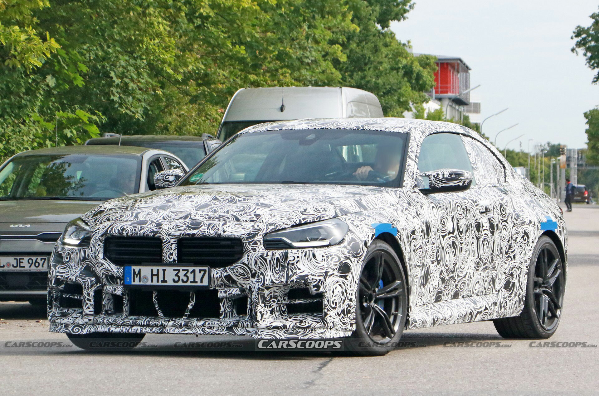 2025 BMW M2 CS Spied Could Pack More Than 500 HP Carscoops