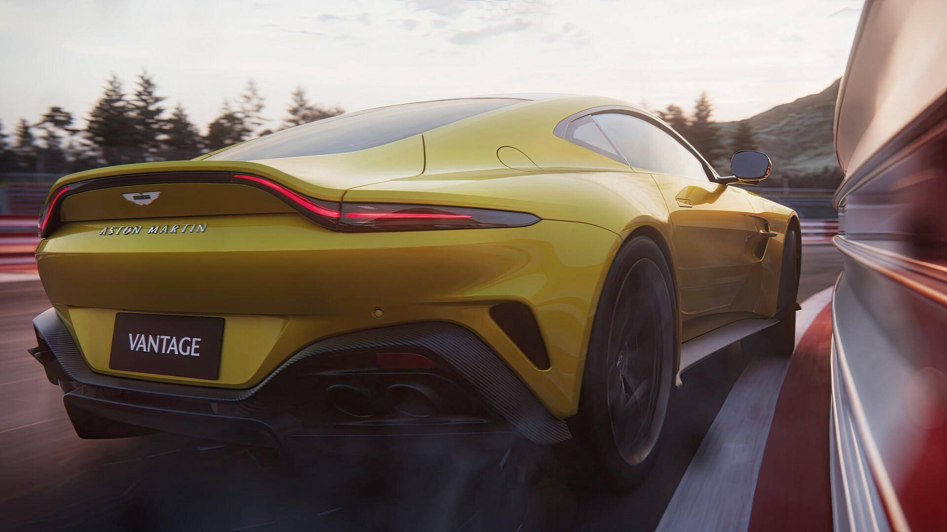 Aston Martin Vantage Stuns With Hp V And Styling Like Its Big