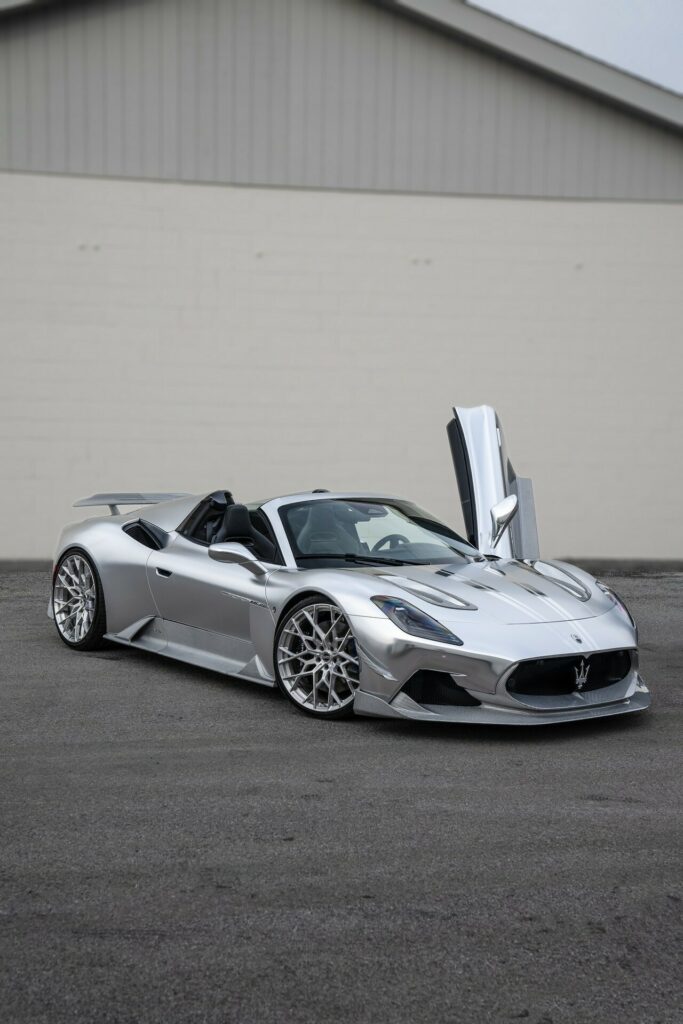 Design Maserati Mc Aria Silver Surfer Looks Like It Could End A