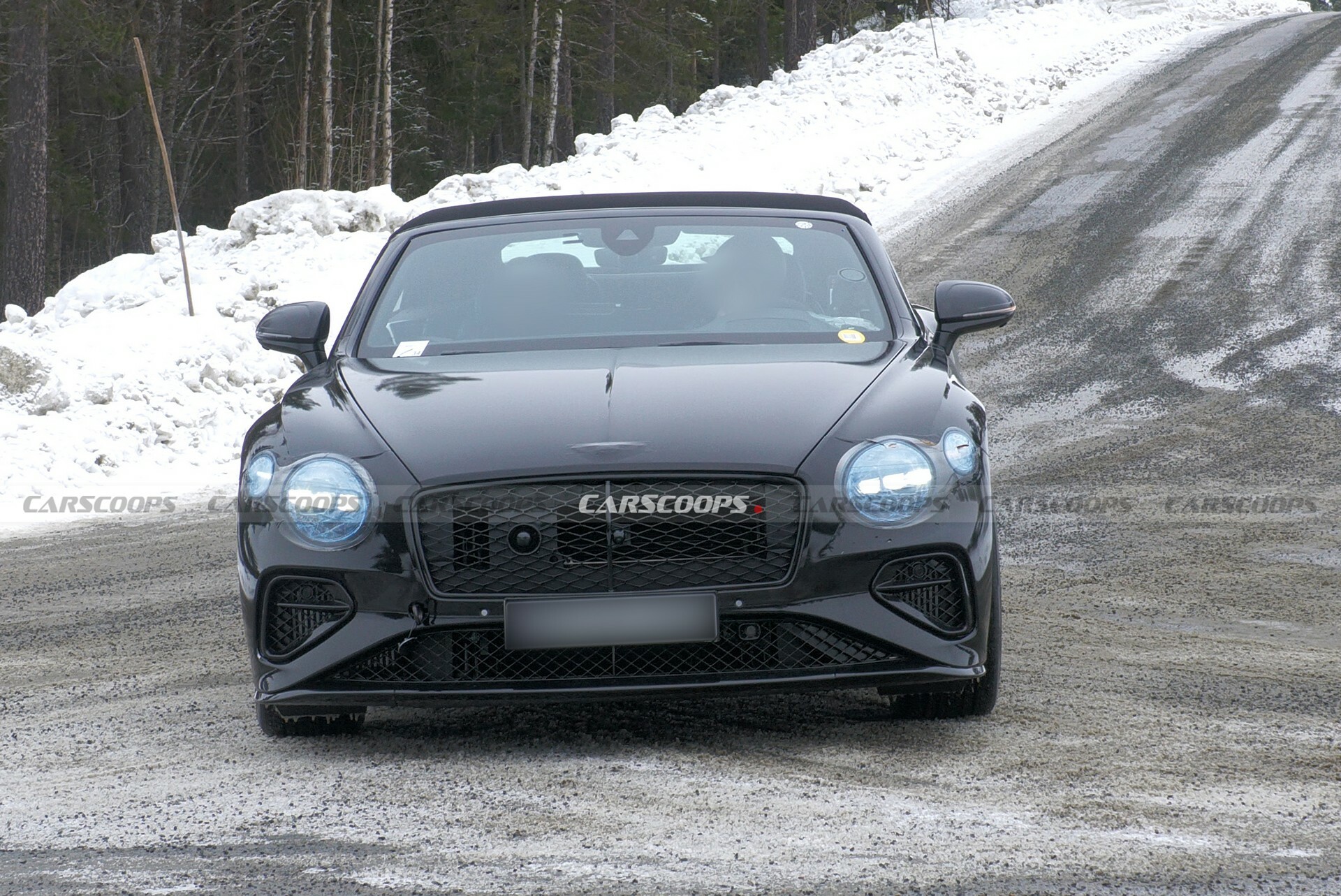 Bentley Continental Gtc Spied Hiding An Electrifying Secret