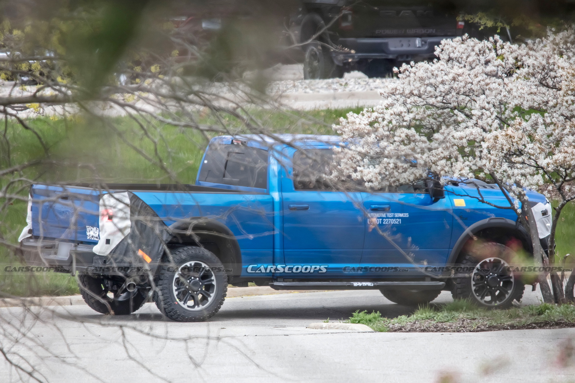 2025 Ram 2500 HD Rebel Hides Revised Styling In New Spy Shots Carscoops