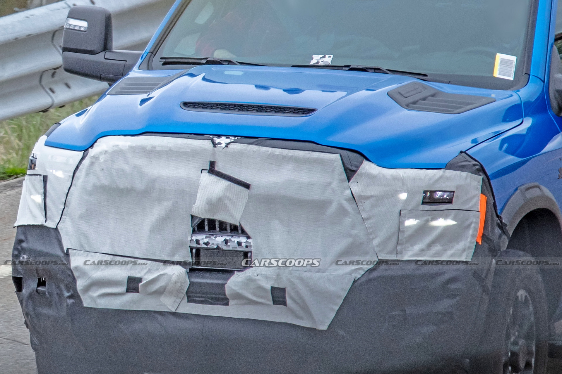 Ram Hd Rebel Hides Revised Styling In New Spy Shots Carscoops