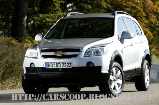 Chevrolet Captiva Suv Press Release Carscoops