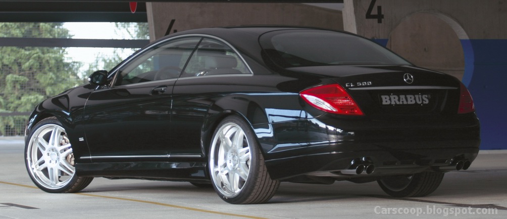 Brabus Tunes The 2007 Mercedes Cl Coupe Top End Sv12 S Biturbo With 730 Hp Carscoops