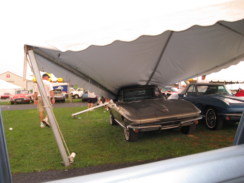 Video: Storm Shatters Carlisle Corvette Show In Pennsylvania | Carscoops