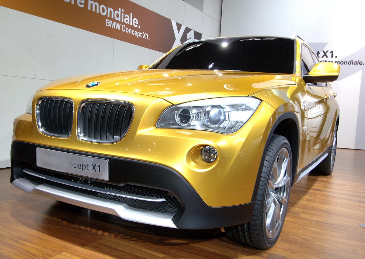 BMW X1 SUV Concept Live from the Paris Show  Carscoops