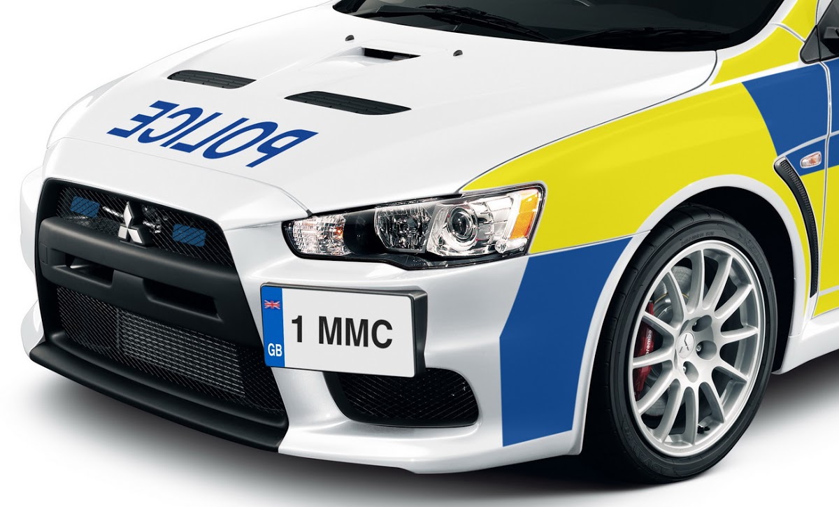 Mitsubishi Lancer Evo X Police Interceptor Carscoops