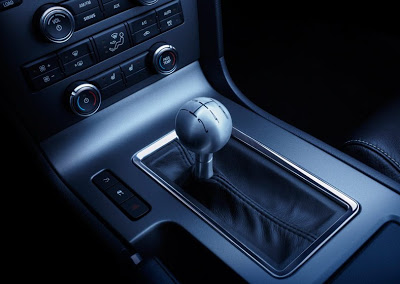 2010 Ford Mustang Teaser Shot No13: Shift Knob Plus Center Console ...