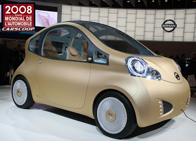 Nissan shows tiny electric concept vehicle