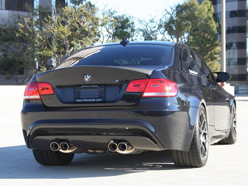 BMW M3 E92 with Racing Dynamics Mods Dressed in Flat Black | Carscoops