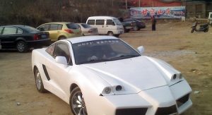 Chinese Tuner Builds Ferrari Enzo Wannabe Replica Based on Geely Coupe | Carscoops