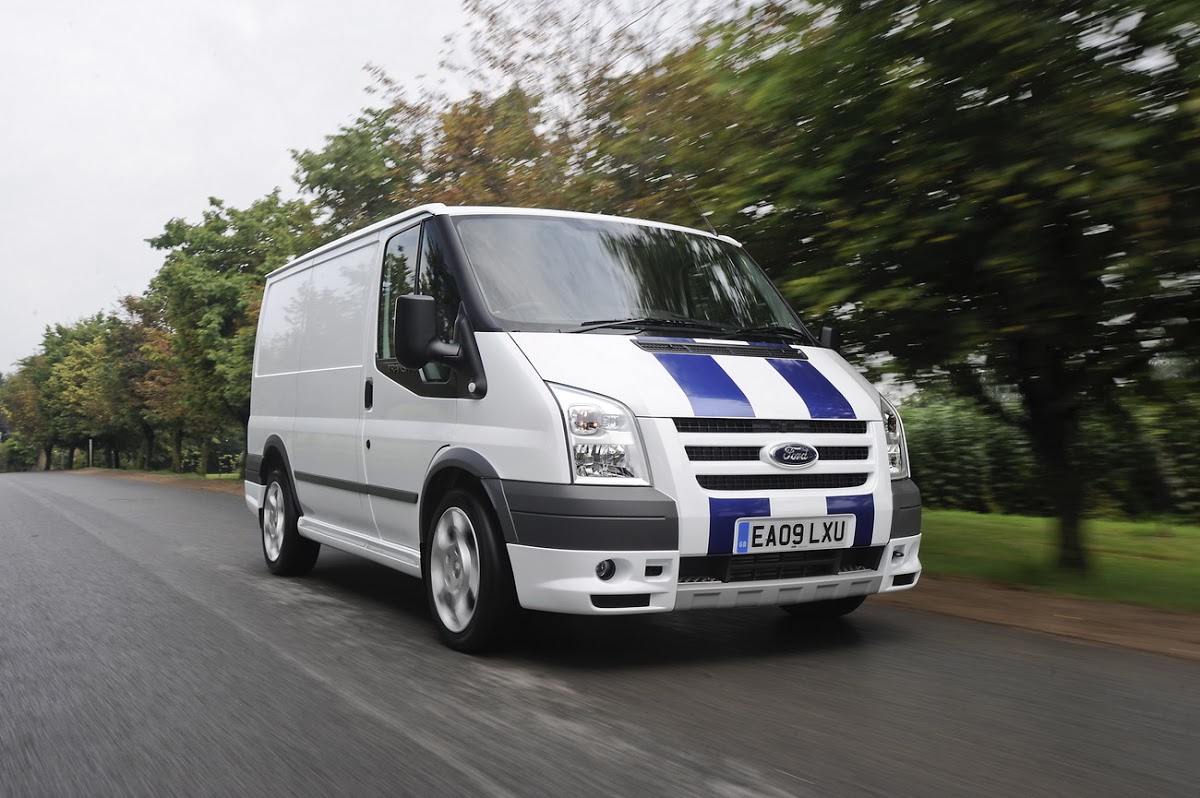 Ford Launches Limited Edition Transit SportVan in White | Carscoops