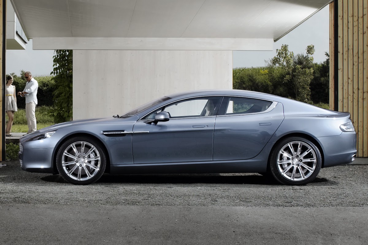 Aston Martin Rapide: 477HP V12 Sports Saloon Makes World Debut at ...